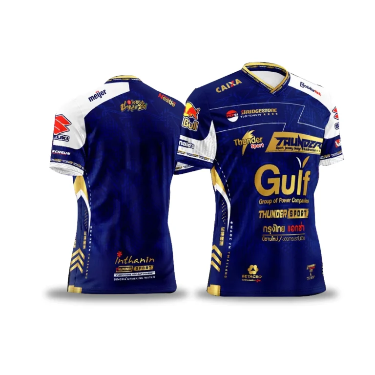 เสื้อพิมพ์ลาย ทันเดอร์03 รุ่น gulf