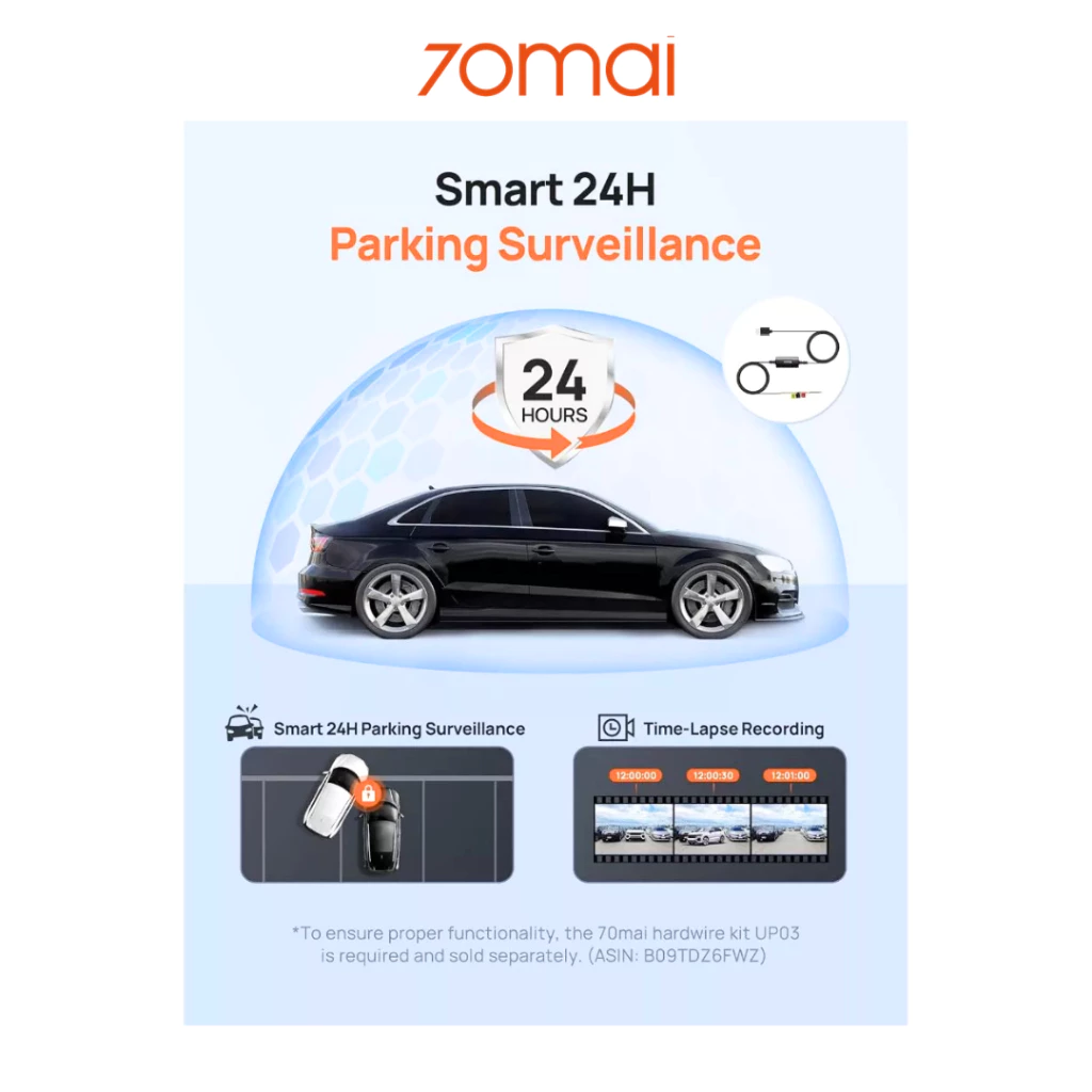 70mai_M310 กล้องติดรถยนต์อัจฉริยะ